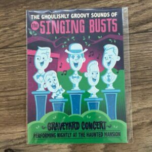WonderGround Post Card "Goulishly Groovy Sounds of the Singing Busts"